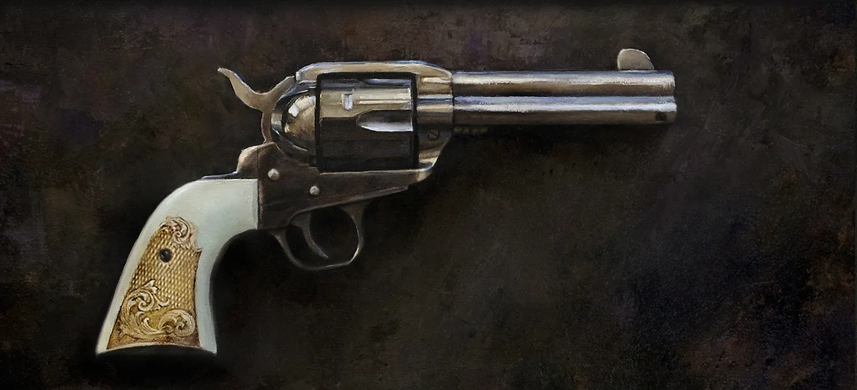 'New Vaquero' 7.75x16 inches, oil on panel
