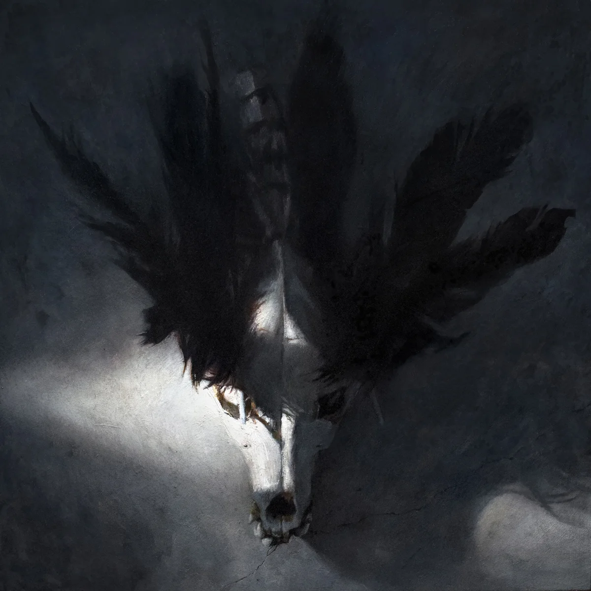 'Del Perro Duce' 12x12, oil on panel (sold)