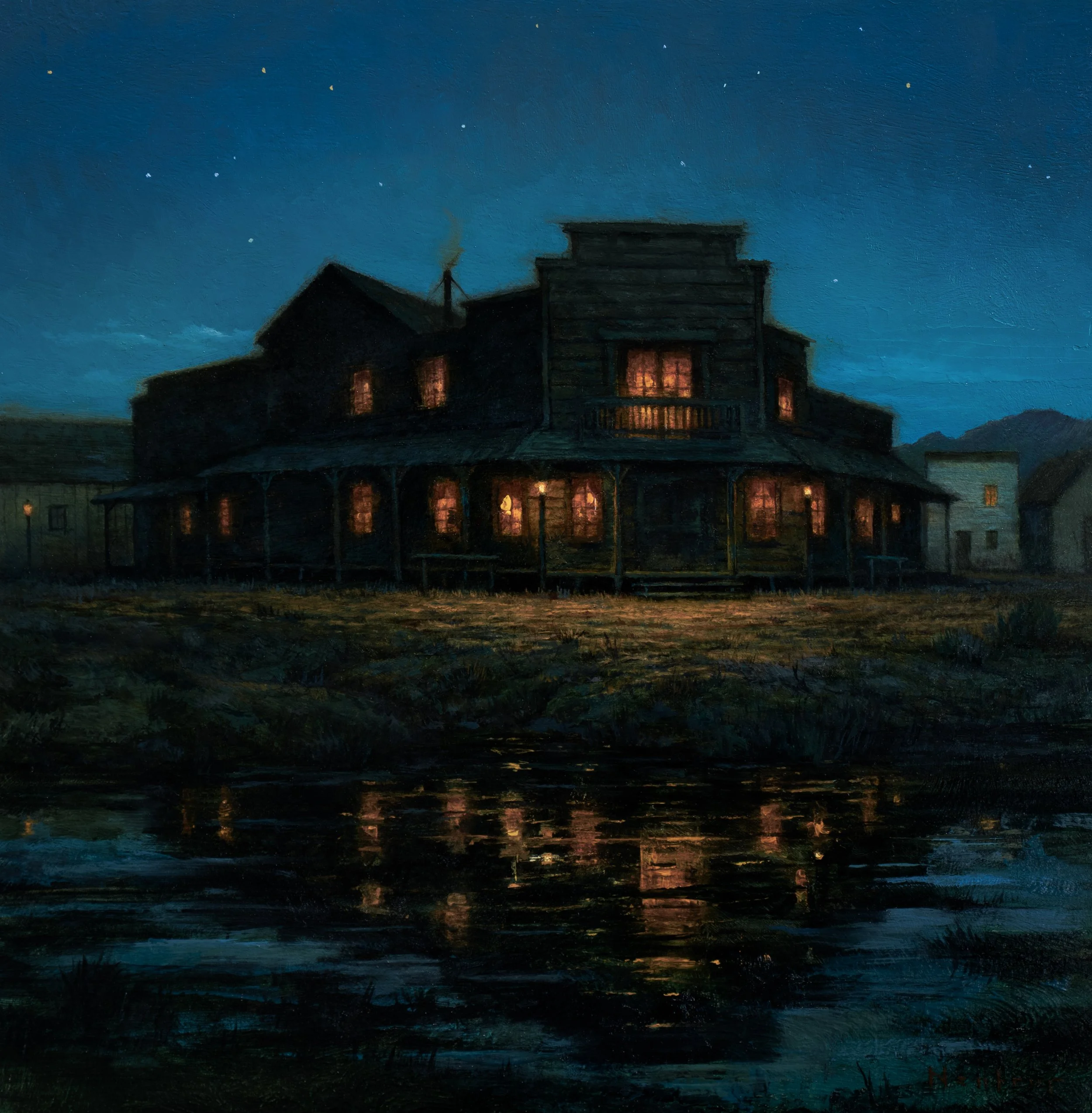 'Inverted Visage'  12x12", oil on panel.  SOLD