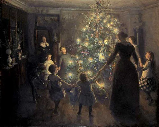 A Happy Christmas - Viggo Johansen, 1891 
