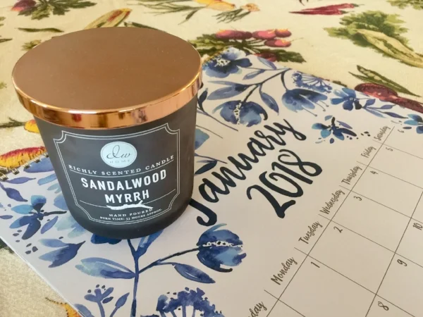 The said candle and calendar. 