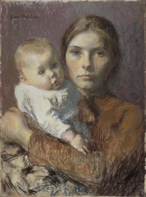 Mother and Child - Gari Melchers, 1904