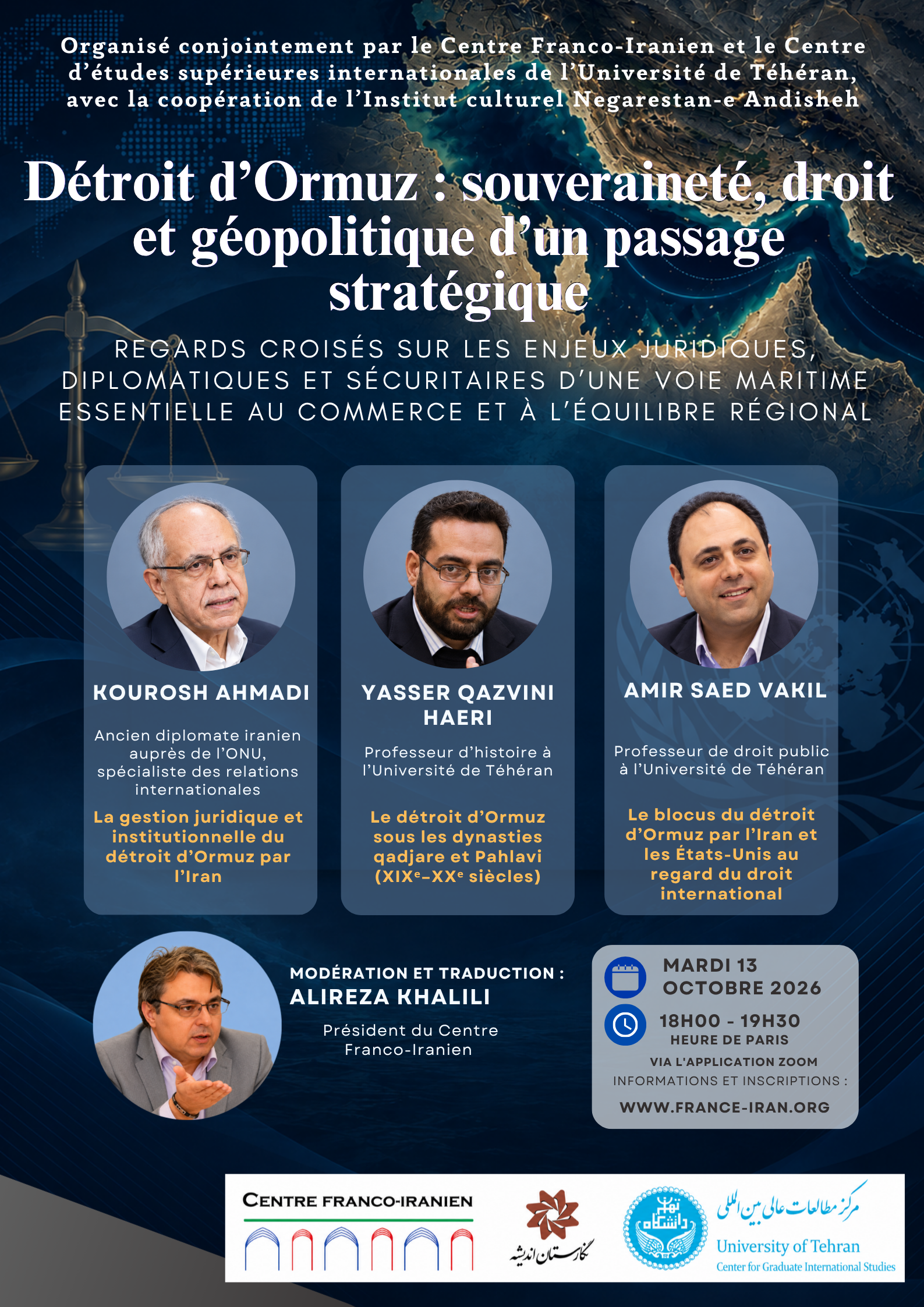 Détroit d’Ormuz : souveraineté, droit et géopolitique d’un passage stratégique