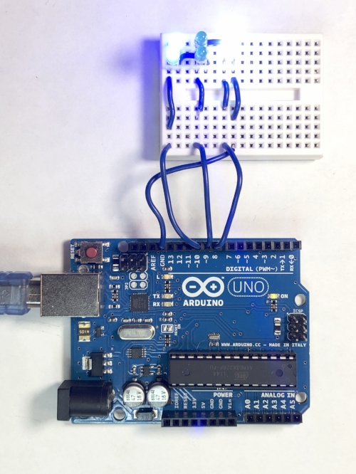 Arduino Randomly Blinking Multiple LEDs With Only 9 Lines Code Maker Portal