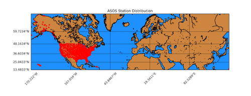 Geographic Mapping from a CSV File Using Python and Basemap — Maker Portal
