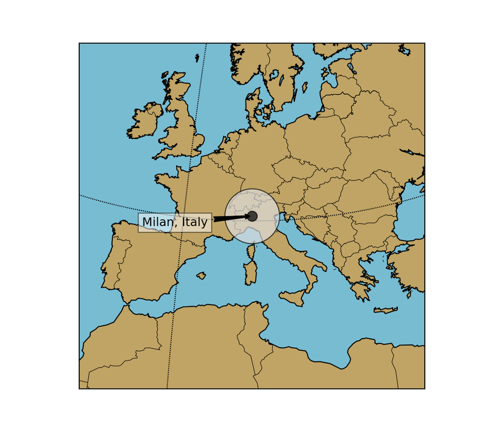 How to Create a Rotating Globe Using Python and the Basemap Toolkit ...