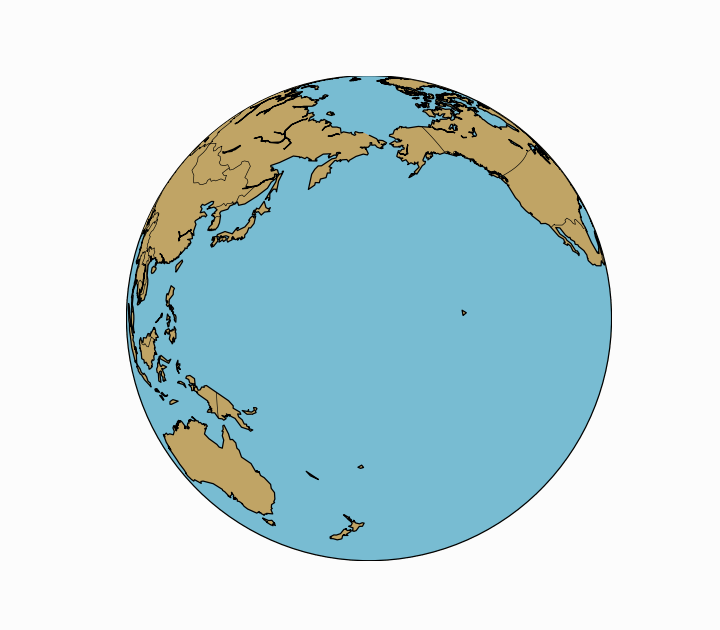 Крутящийся глобус для презентации