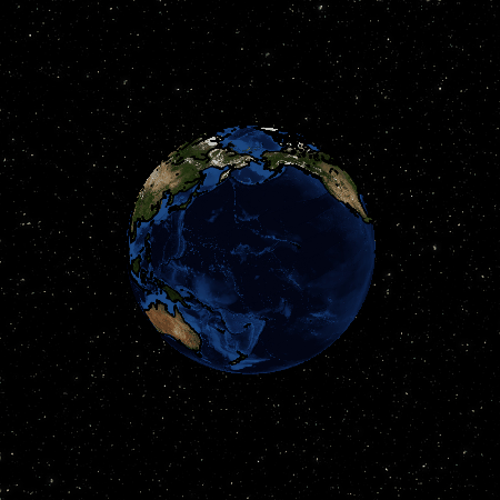 How to Create a Rotating Globe Using Python and the Basemap Toolkit ...