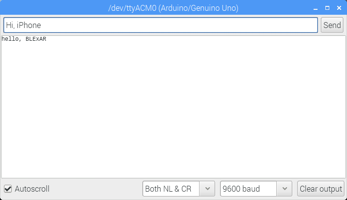 iOS and Arduino Serial Communication Using BLExAR App and Bluetooth ...