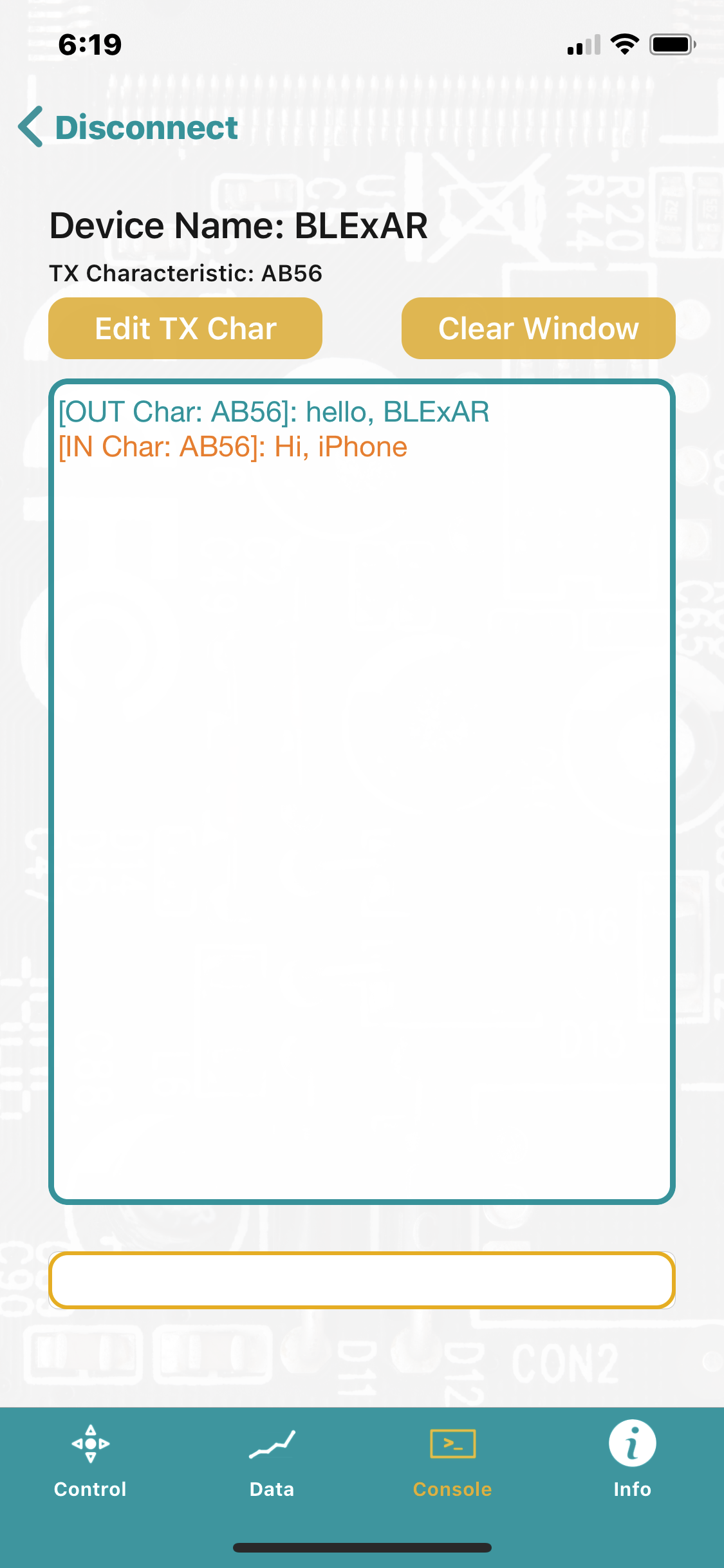 iOS and Arduino Bluetooth Communication Using The BLExAR App and CC2541 ...