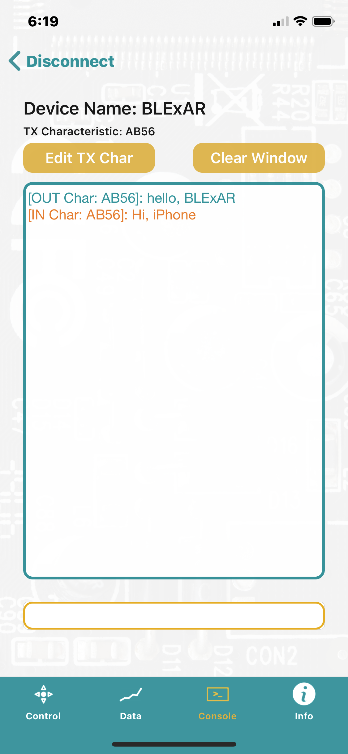 iOS and Arduino Bluetooth Communication Using The BLExAR App and CC2541 ...