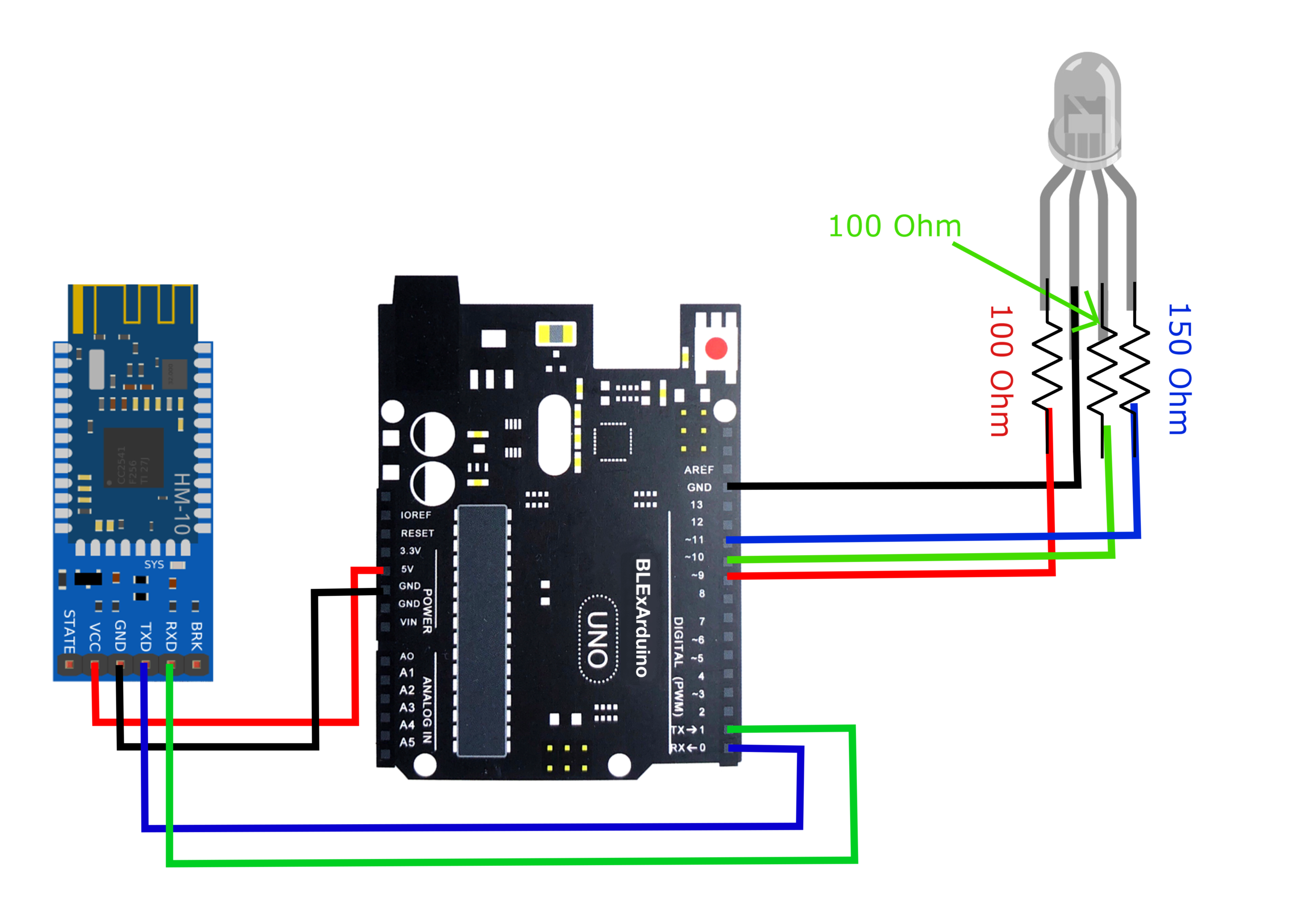 Ардуино диод. Arduino uno RGB светодиод. Hm10 Bluetooth схема. РГБ светодиод ардуино. Arduino Nano RGB светодиод.