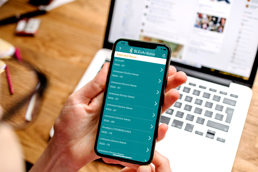 iOS and Arduino Bluetooth Communication Using The BLExAR App and CC2541 ...