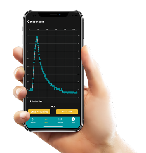 iPhone Datalogger with Arduino Using The iOS Bluetooth App BLExAR ...