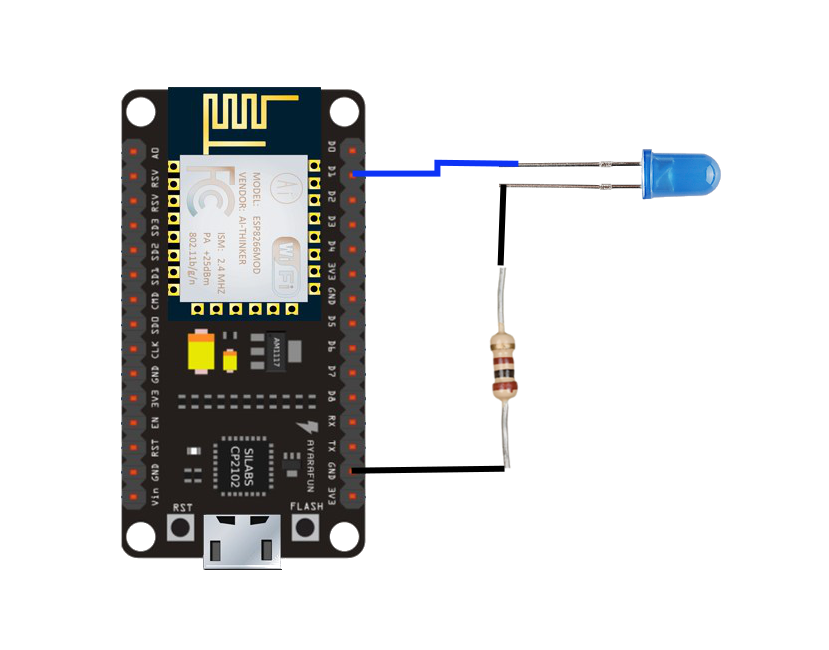 NodeMCU Part I: Arduino IDE and Blinking an LED — Maker Portal