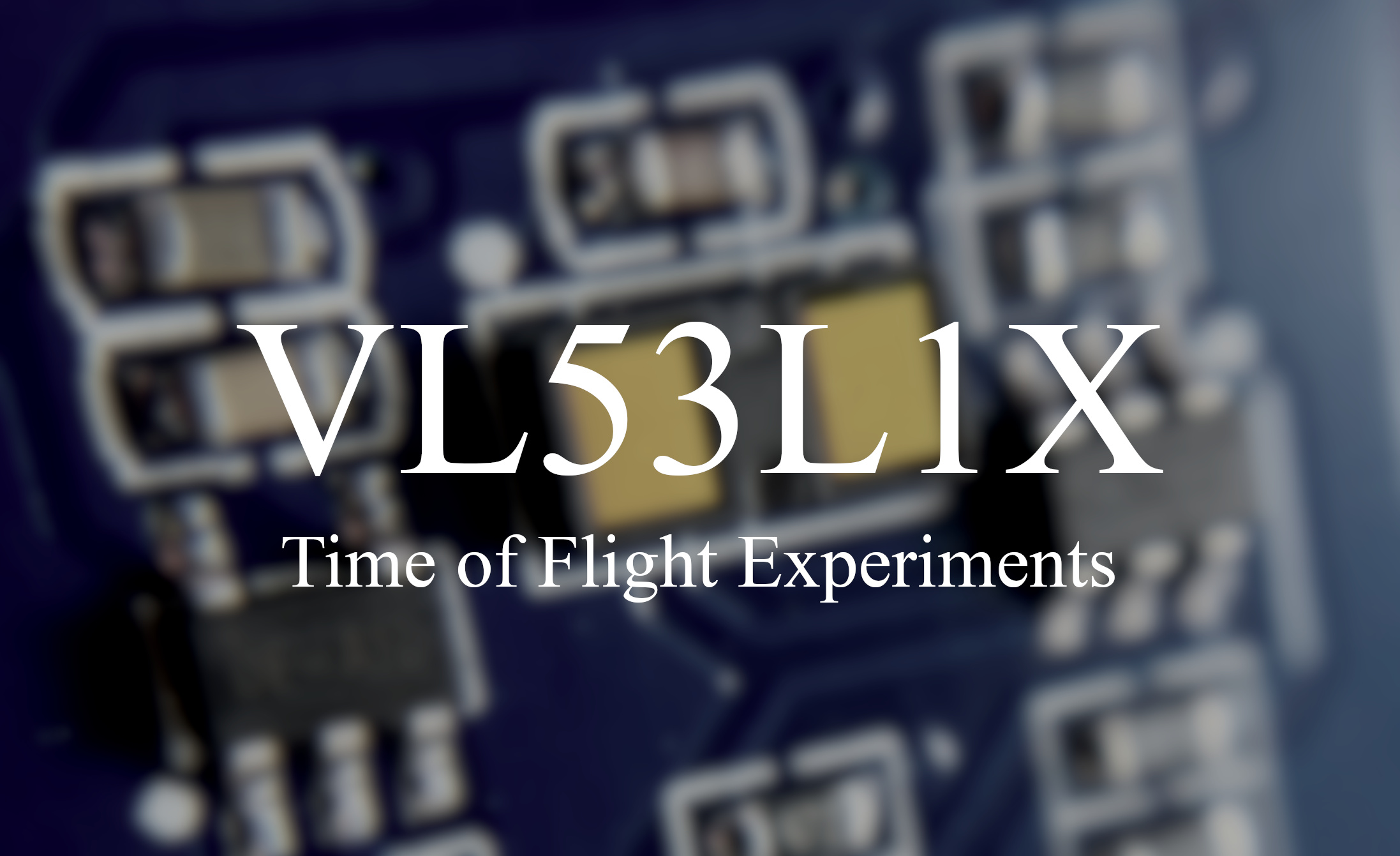 Arduino + VL53L1X Time of Flight Measurement Maker Portal