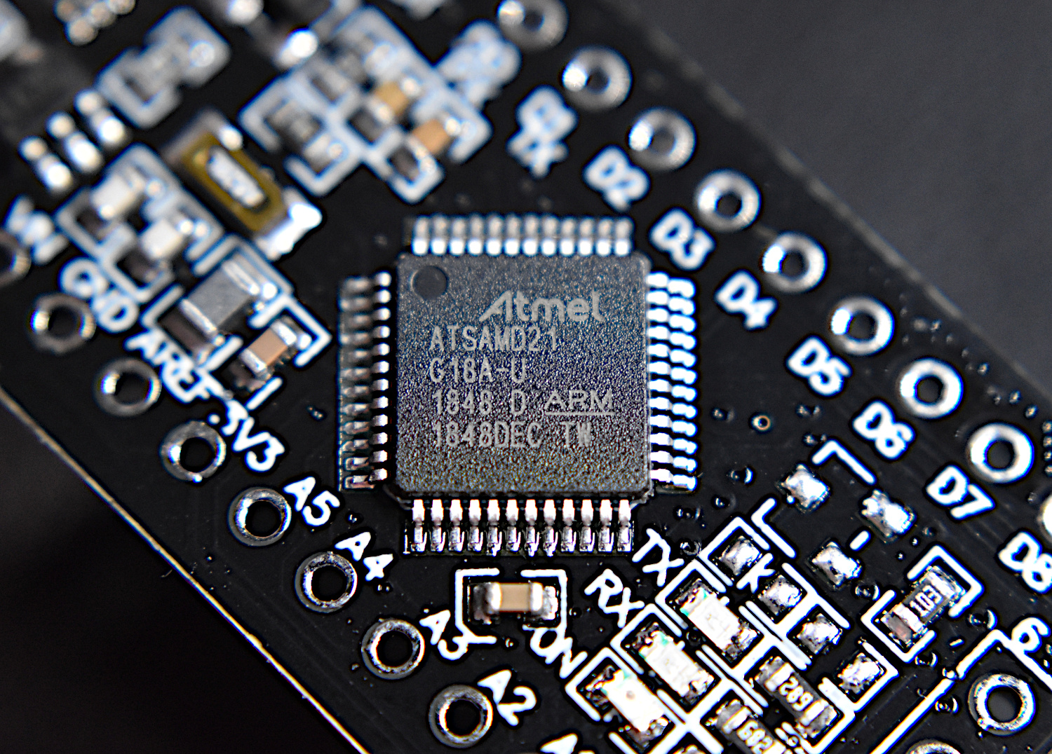 SAMD21 M0-Mini 32-bit ARM Cortex M0 Core Compatible with FOR Zero Form Mini D03 JohnnyBui 