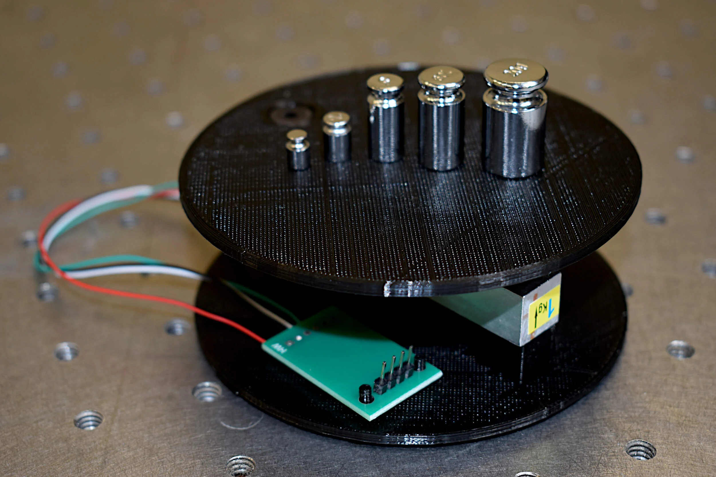 Load Cell Calibration Kit (1 kg, HX711, Calibrated Masses) — Maker Portal