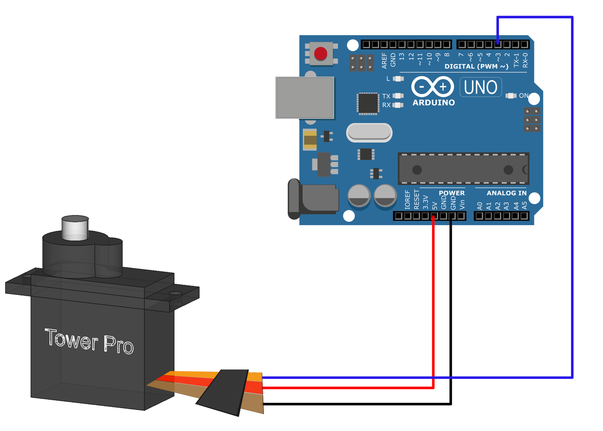 How to Control Servo Motor with Arduino, Full Explanation with Code and  Circuit