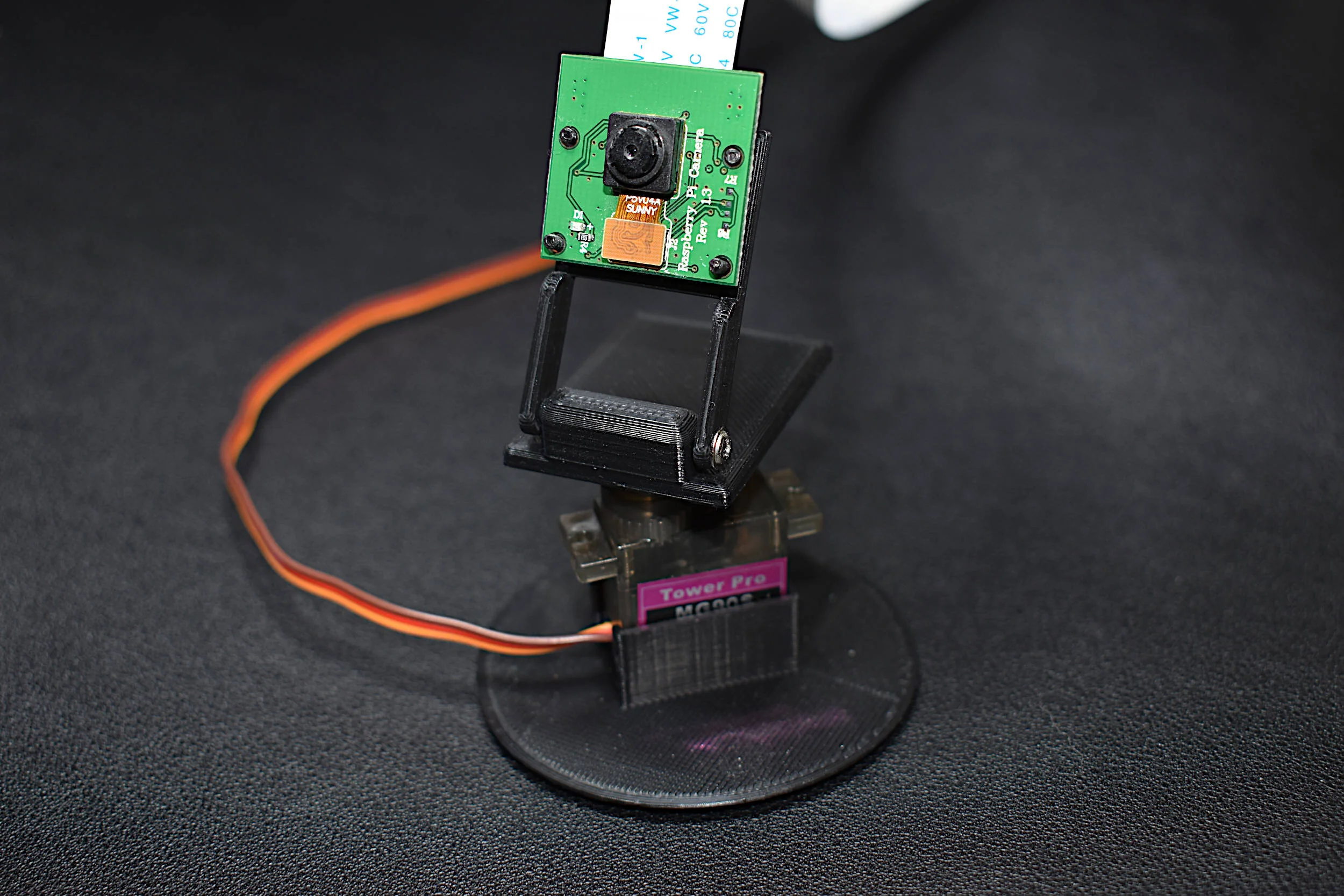 Raspberry Pi Camera Panning with a Servo Motor — Maker Portal