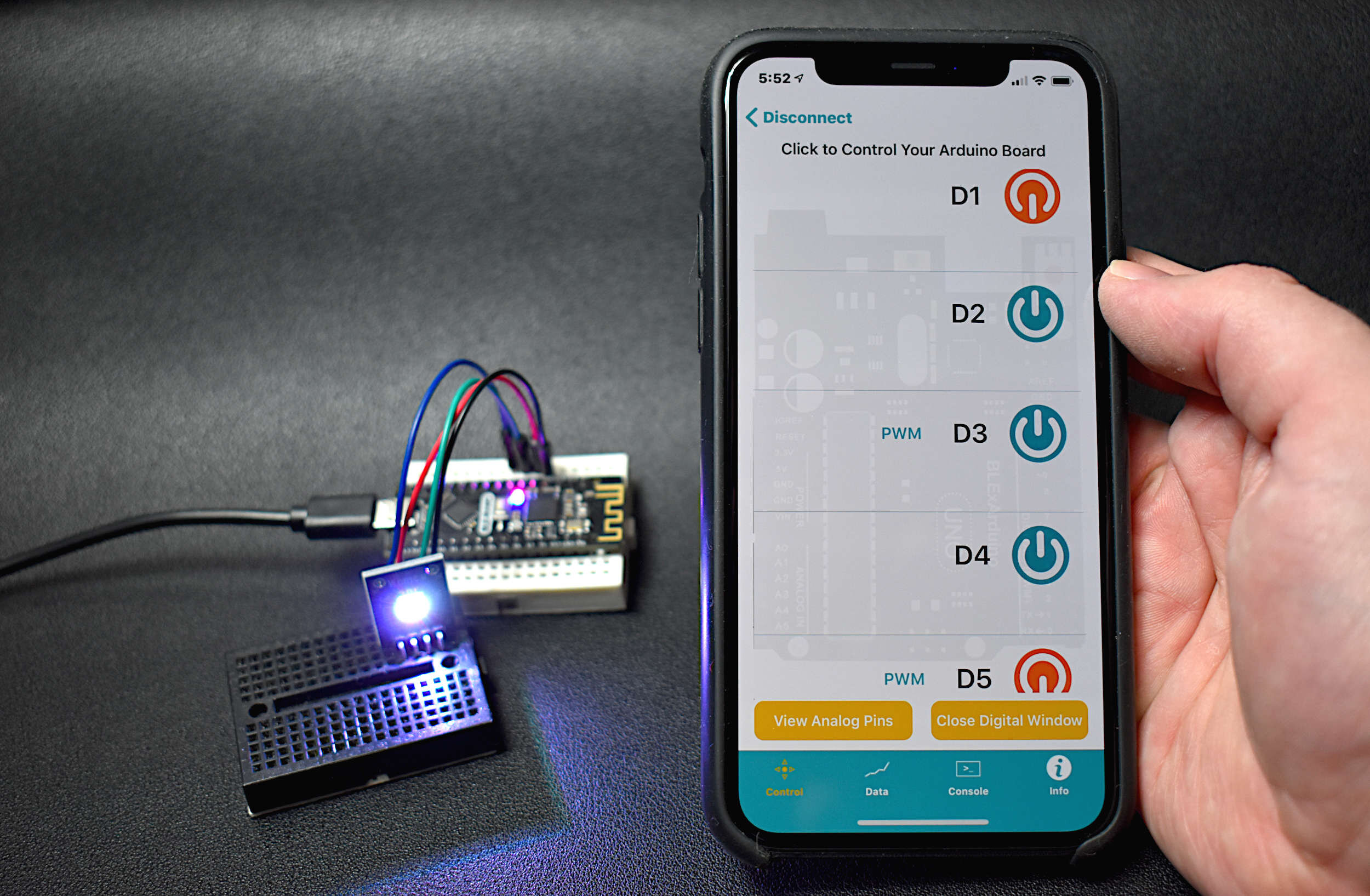 Arduino Nano - LED RGB