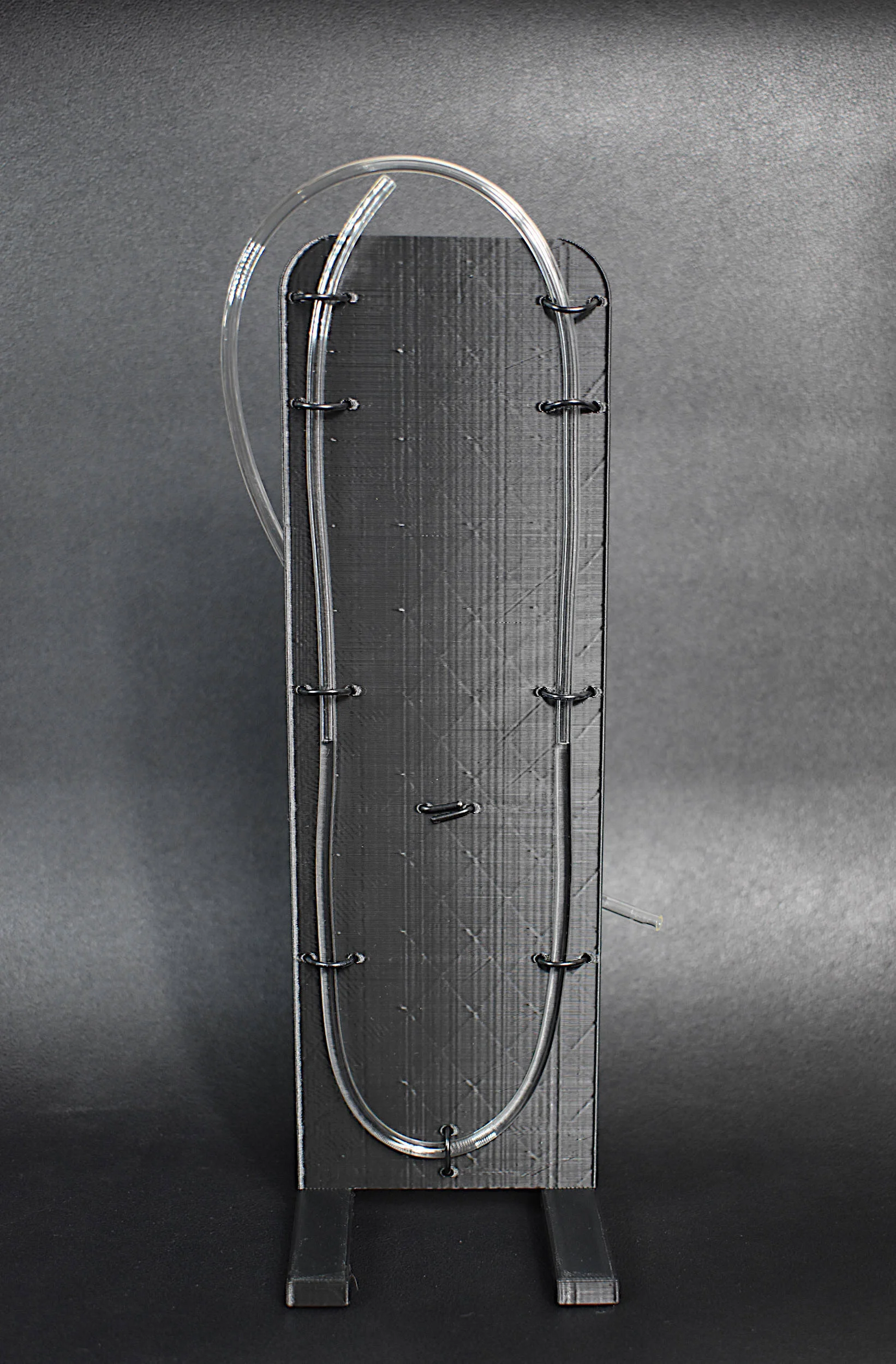 U-Tube Manometer (3D Printed Frame + 2.5mm Tubing)