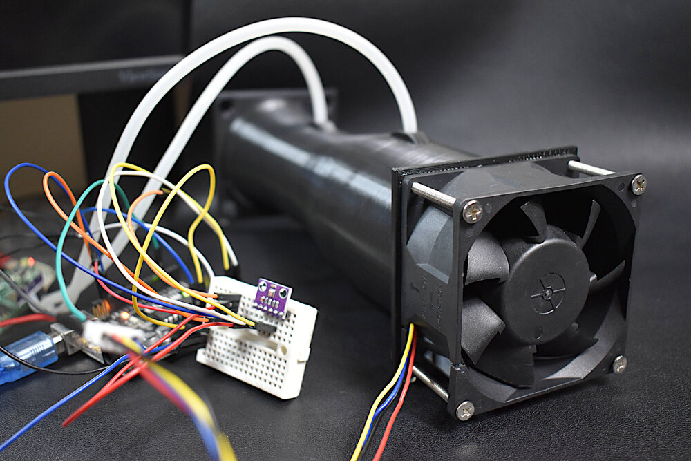 Arduino Venturi Flow Meter Maker Portal - Diy Air Flow Meter Ventilation System