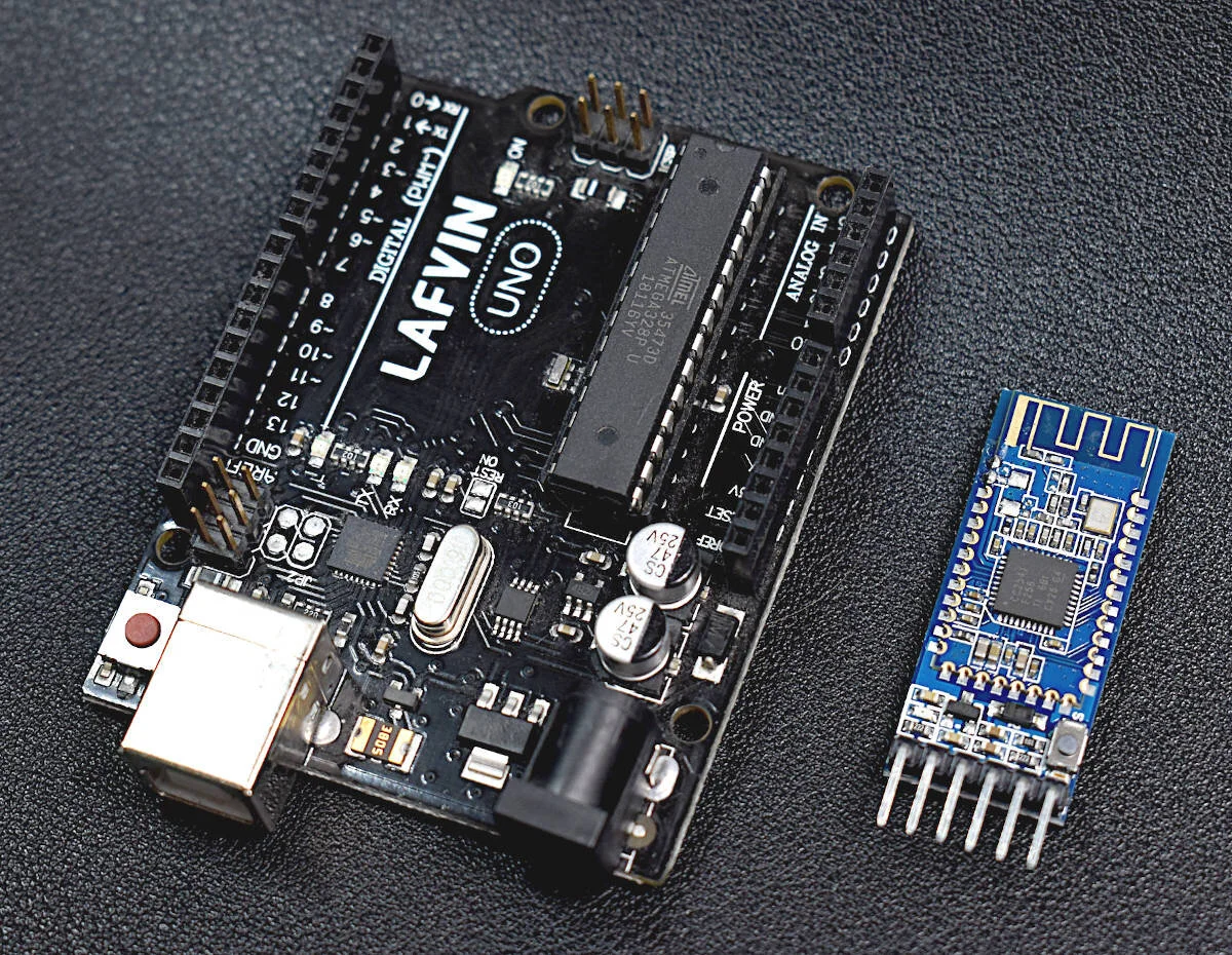 iOS and Arduino Bluetooth Communication Using The BLExAR App and CC2541 ...