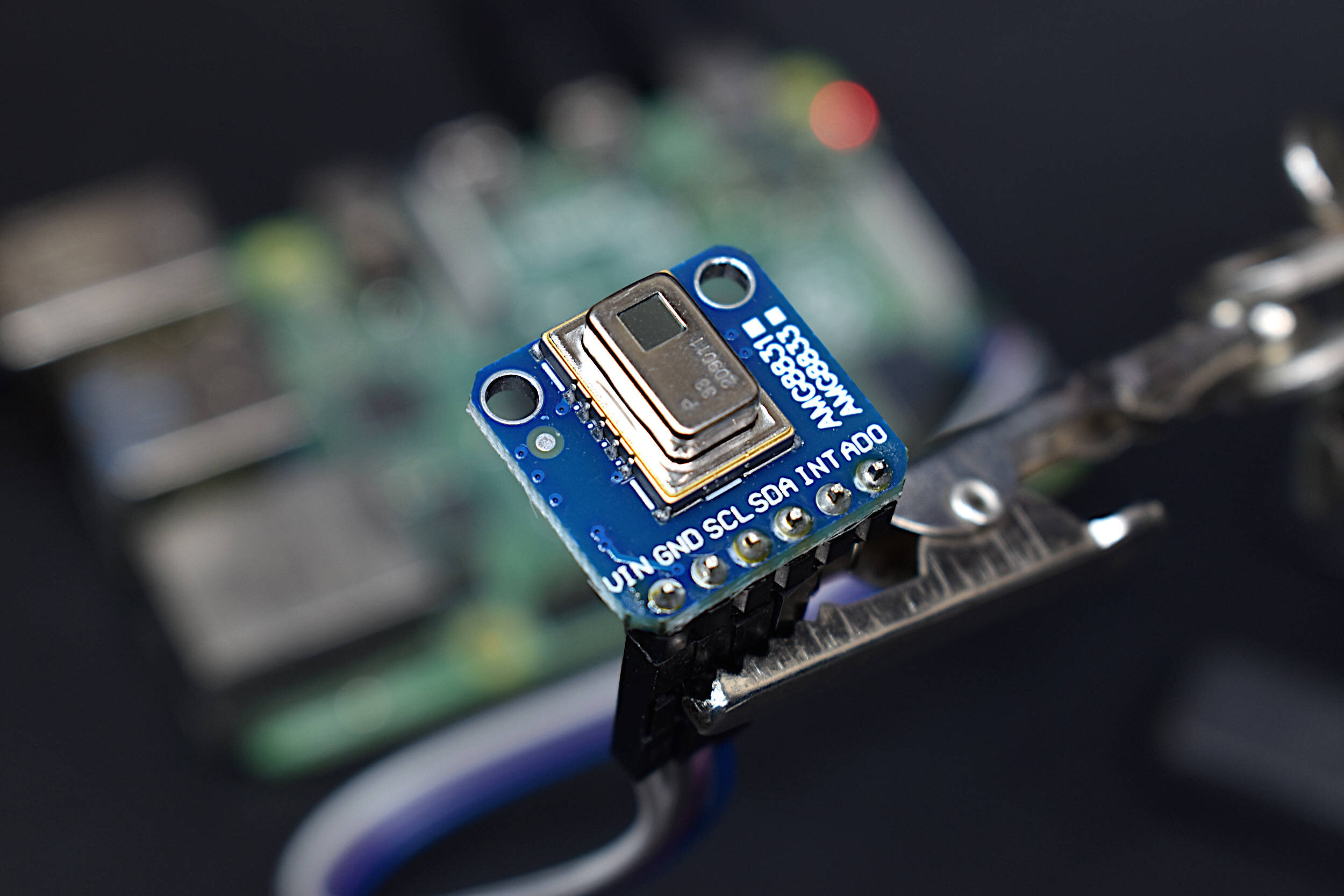 Thermal Camera Analysis with Raspberry Pi (AMG8833)