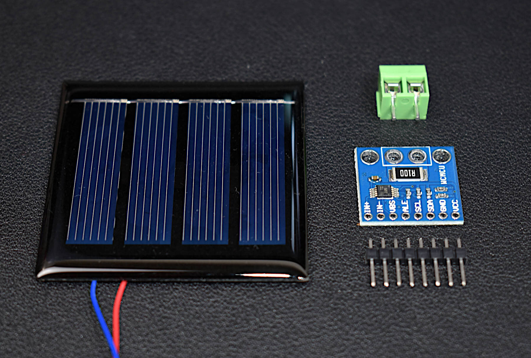 Solar Panel Power Metering Kit (2V/120mA)