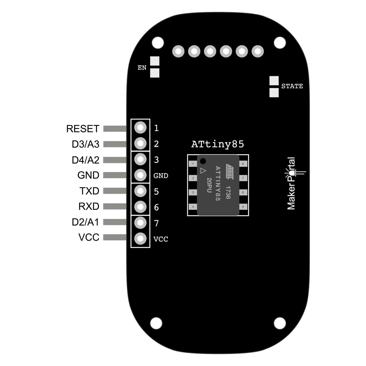Small Blue Box Arduino Module TinyBlueX - A Low Power Bluetooth Arduino Board — Maker Portal