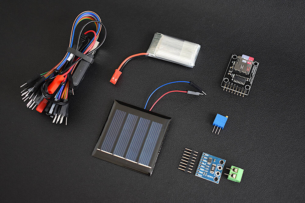 Solar Panel Datalogger Kit for Arduino