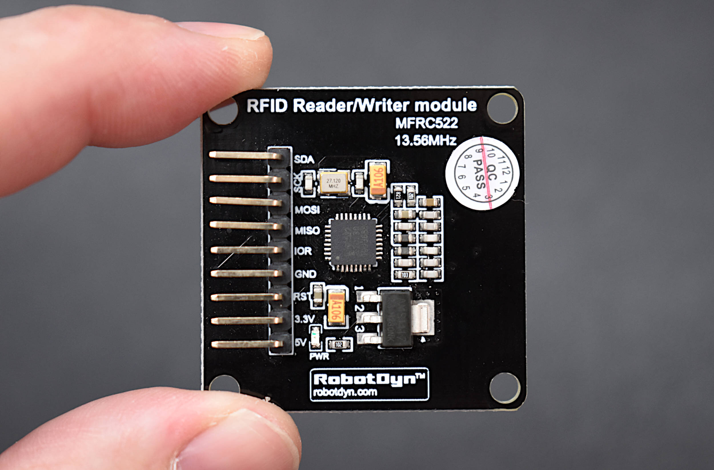 13.56MHz RFID module for arduino mf rc522 rc-522 reader writer card module US 