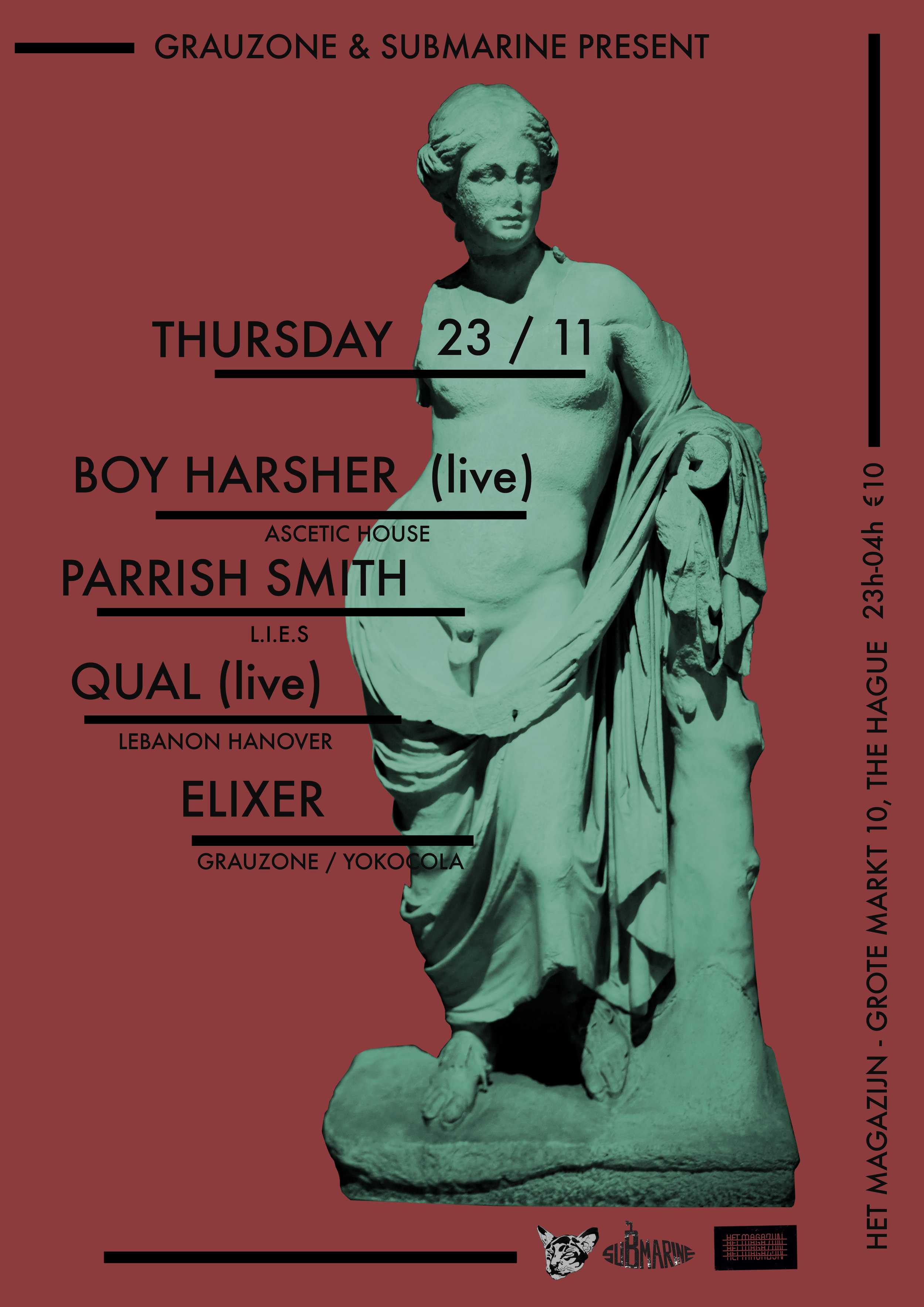 PARRISH SMITH /BOY HARSHER / QUAL / ELIXER 