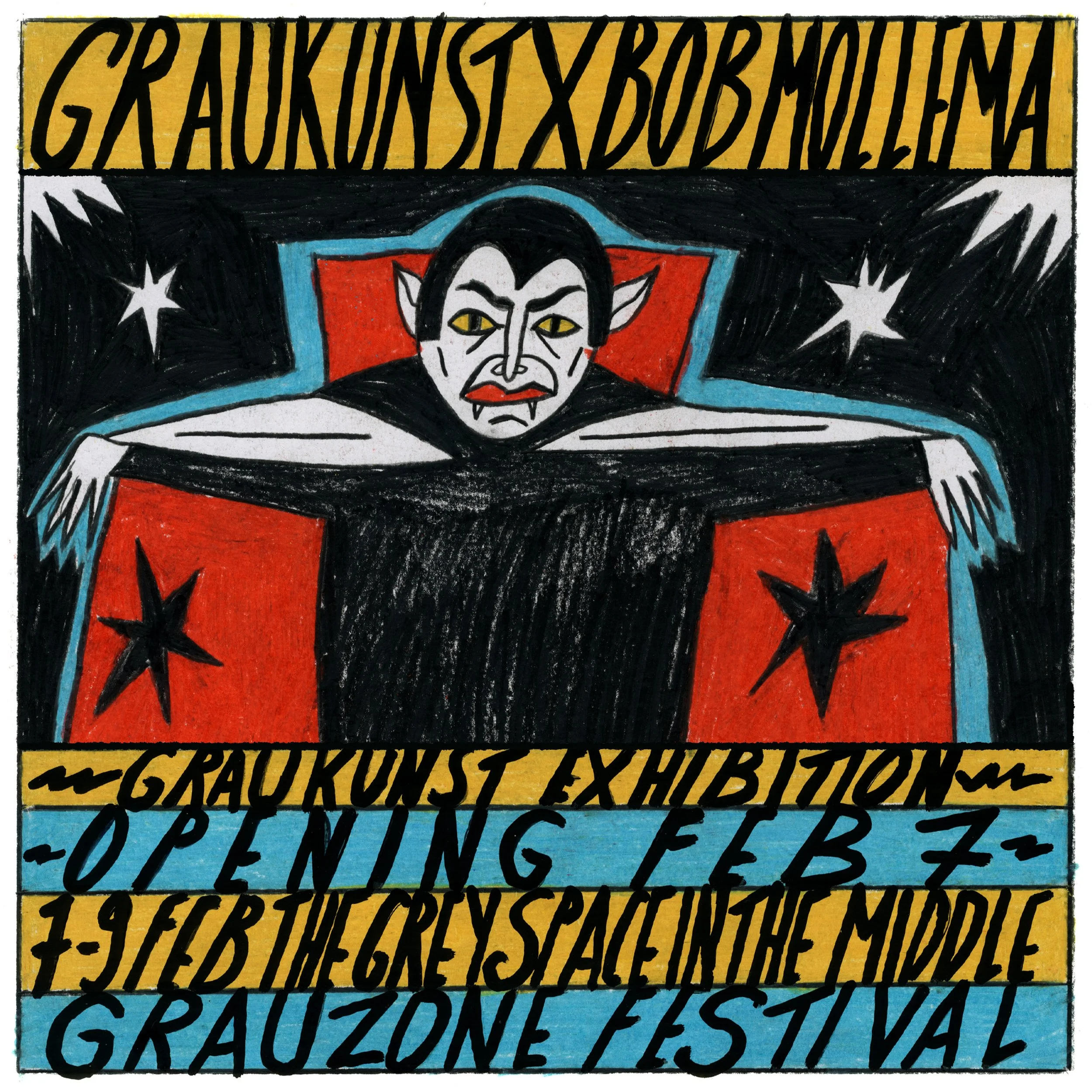 Graukunst exhibition by Bob Mollema