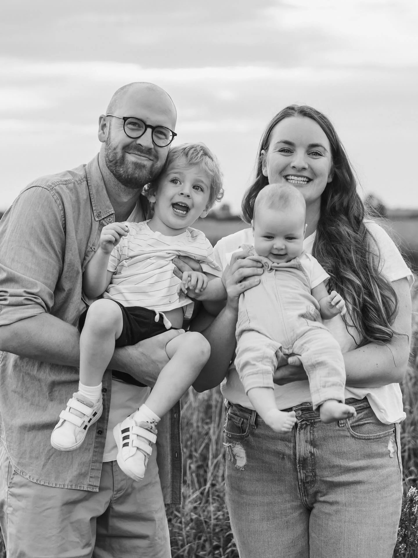 Benny & the Becks 🤍 We started out as just two kids with cameras… and now we have two kids of our own.