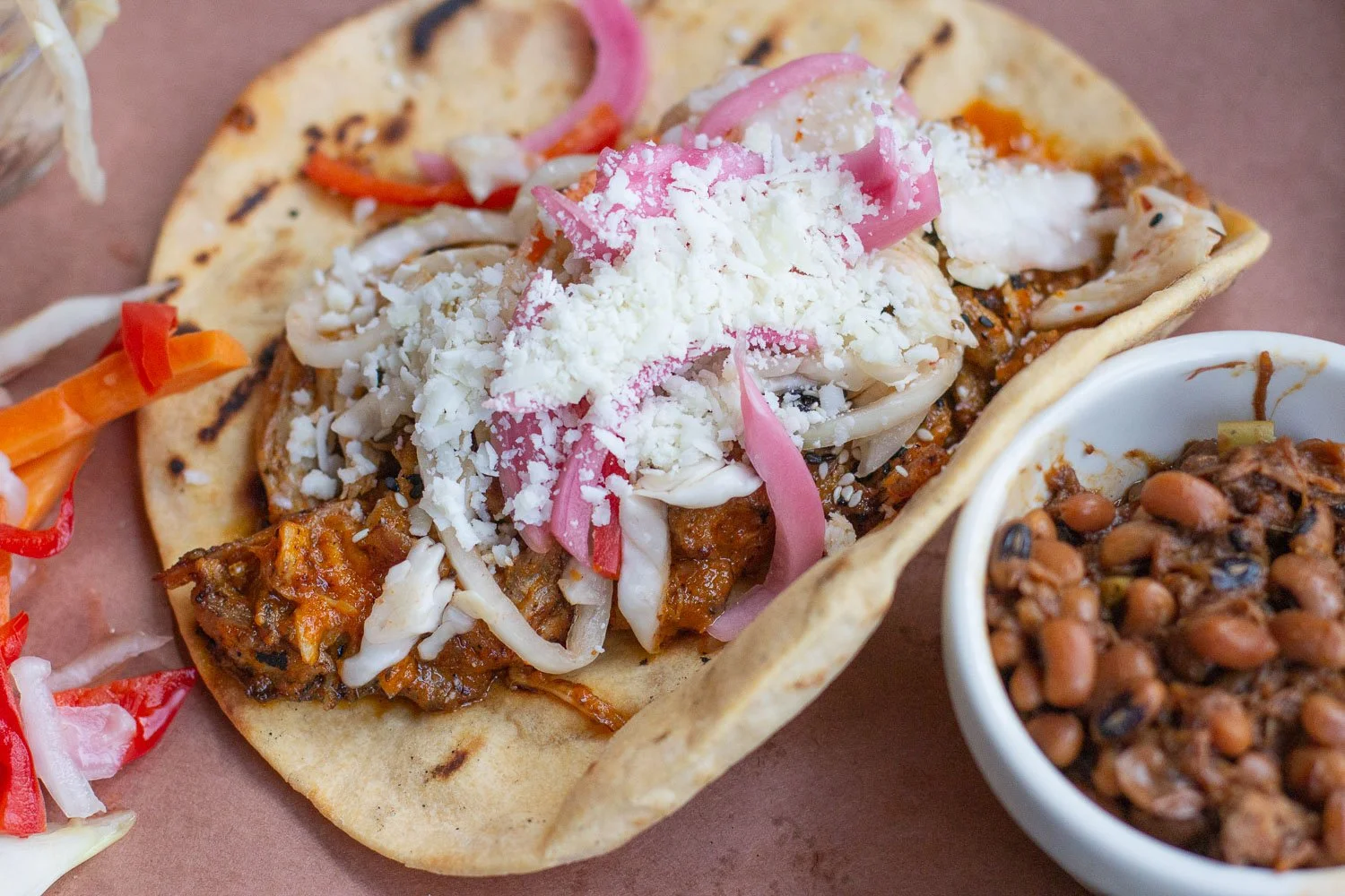 Tatanks Taco. Brimstone PNW Taco