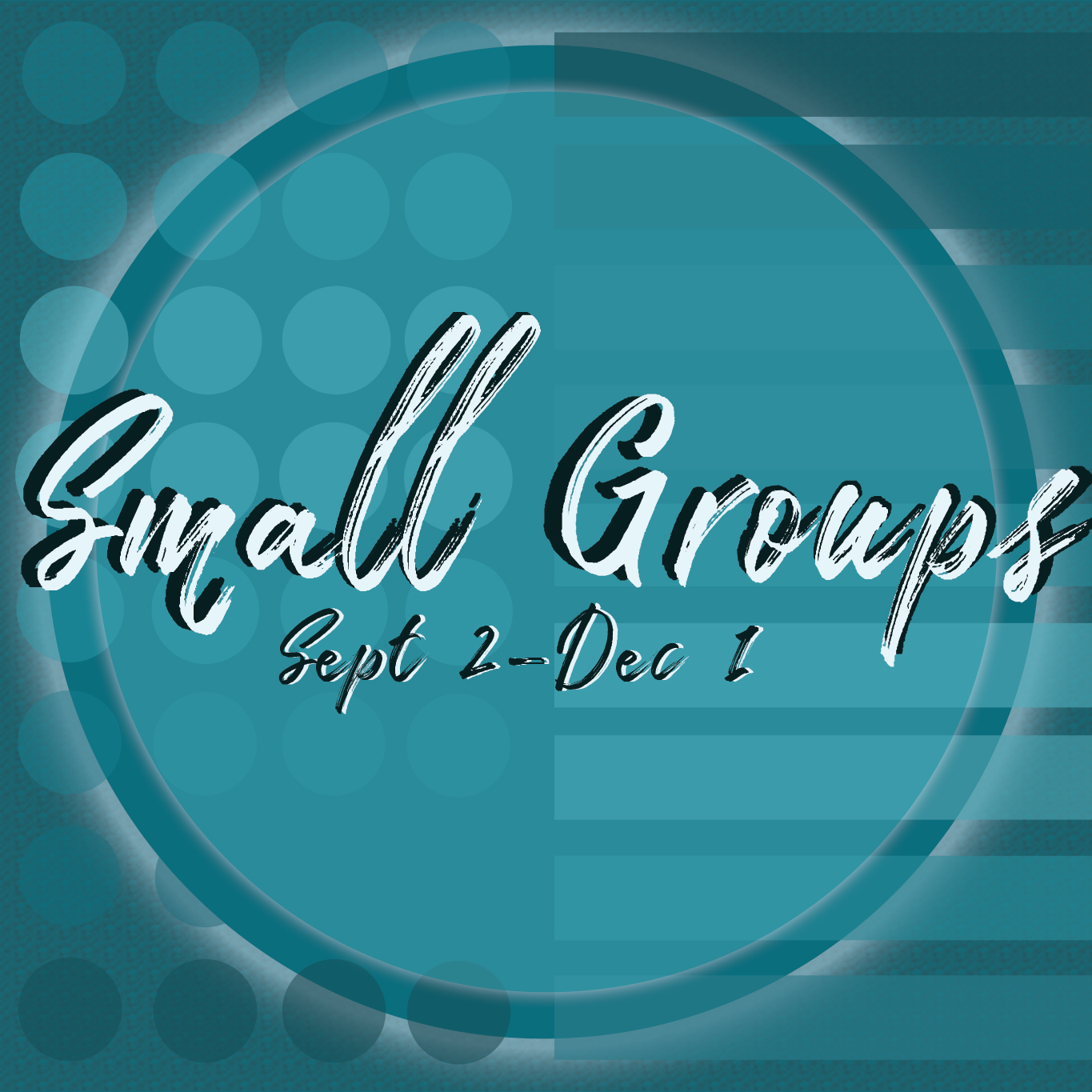 Fall 2018 Small Groups