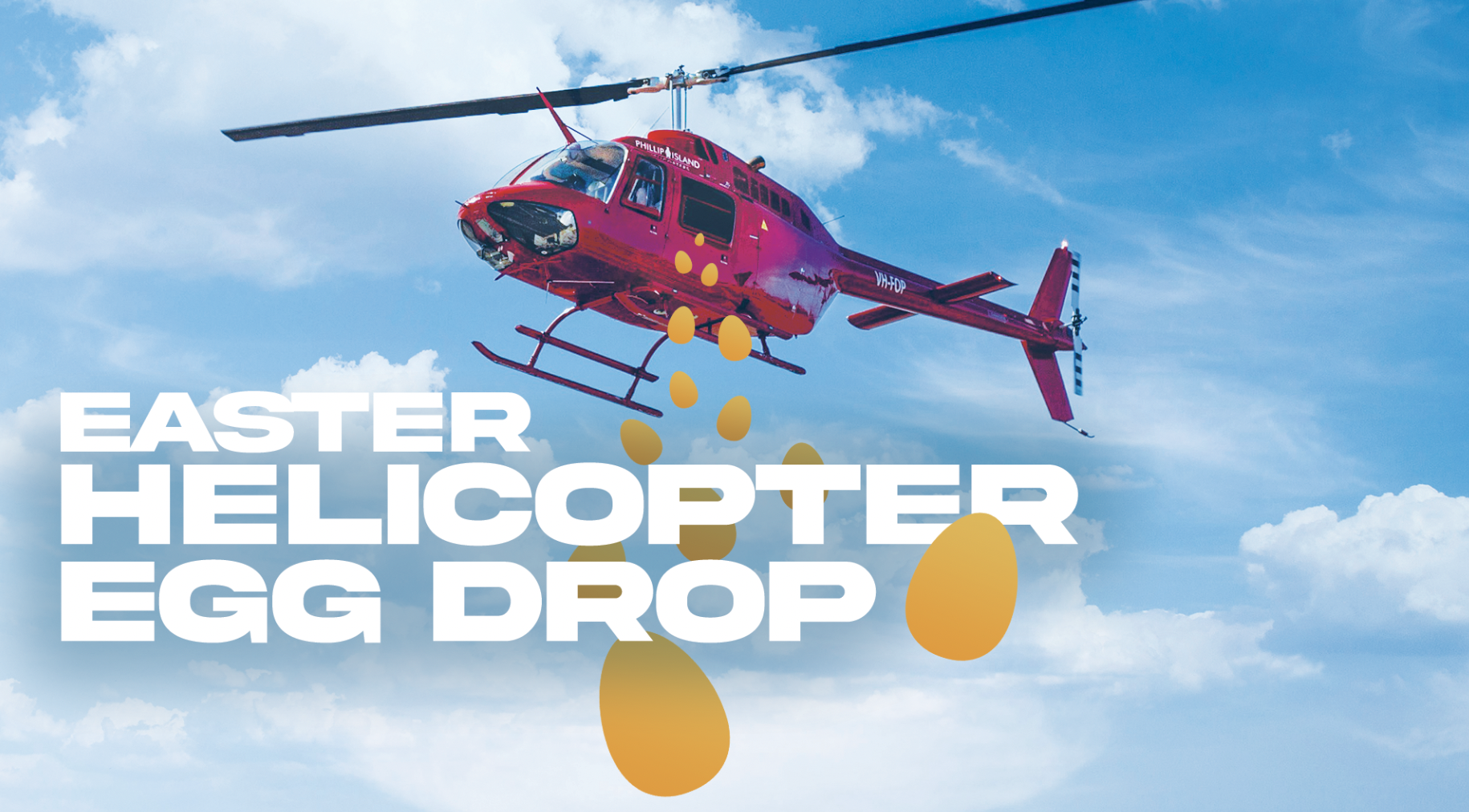 Eggs dropped from the sky?