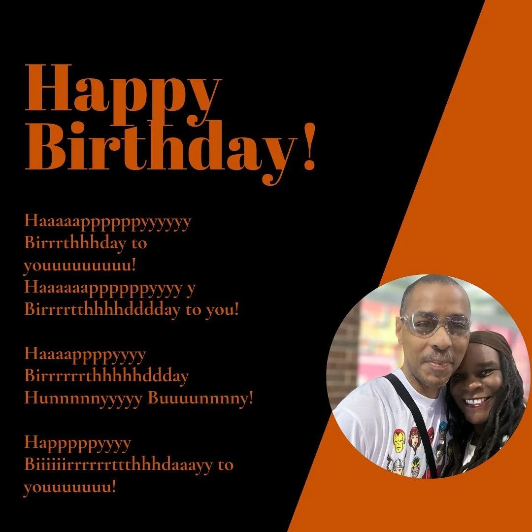 Happy Birthday Hunny Bunny!

I hope that today brought you all that you wished for and I hope to spend more beautiful days celebrating your special day with you in the future.

Kisses, Hugs and Cheers to you!

Thank-you for sharing your love, laughte