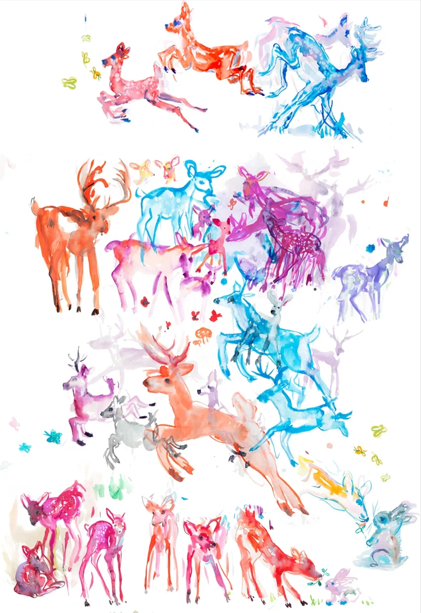 woodlands wall art print