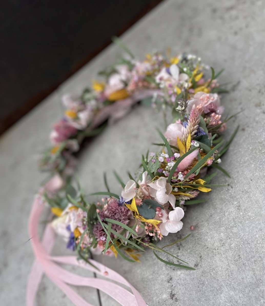 Fresh & Dried Flower Crown