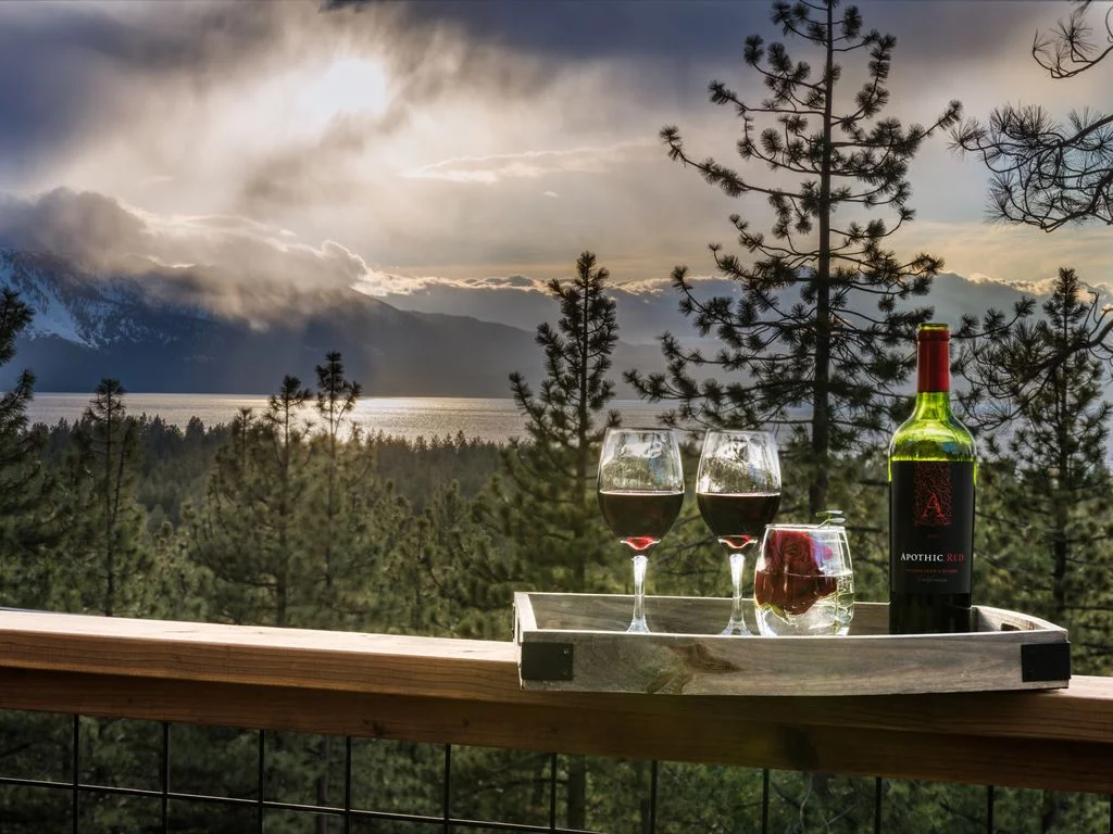 Photo of view from Overlook Heavenly Chalet