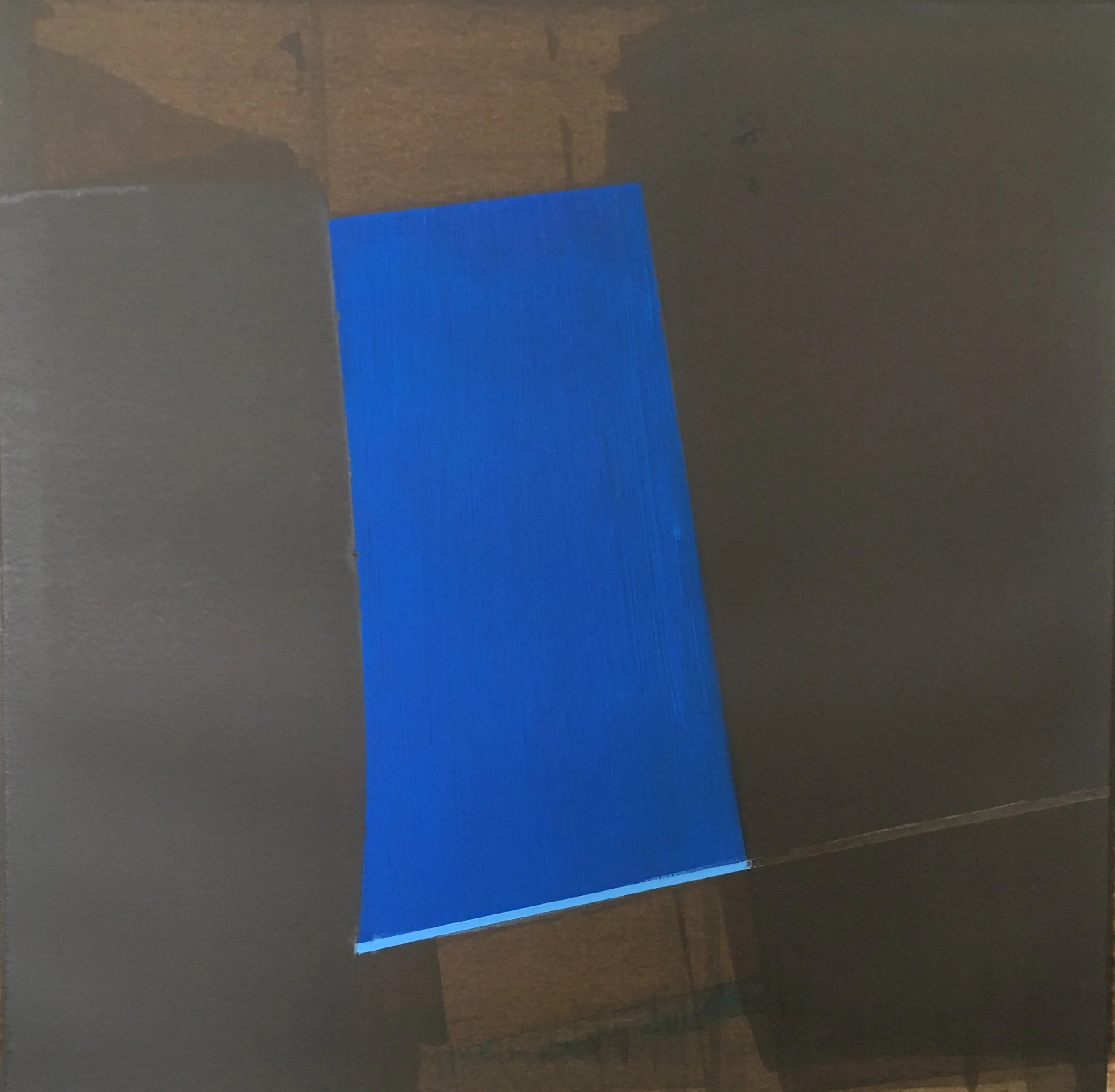   Sail #3,   Acrylic/Gouache on Paper, 11”x 11” 