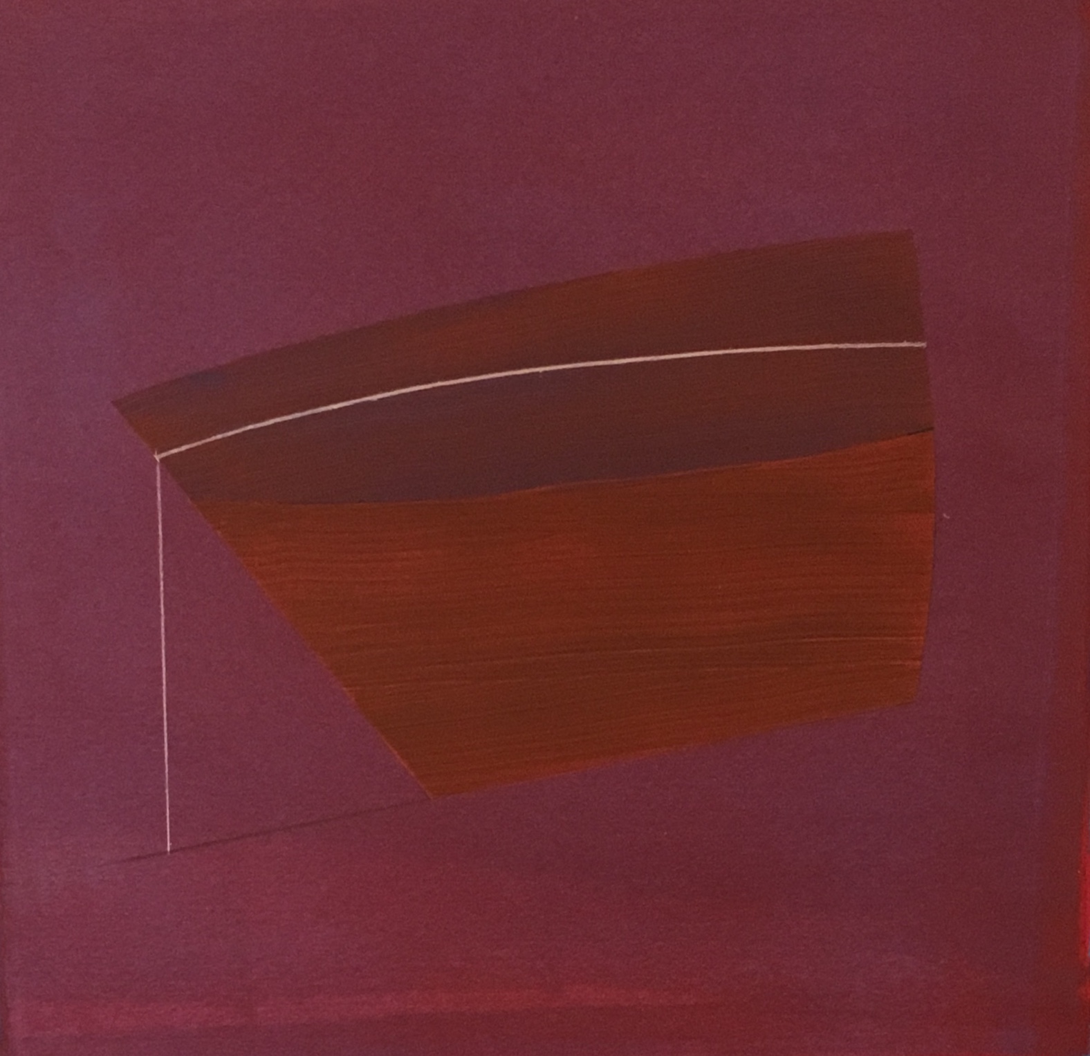   Anchor , Acrylic/Gouache on Paper, 15” x 15” 