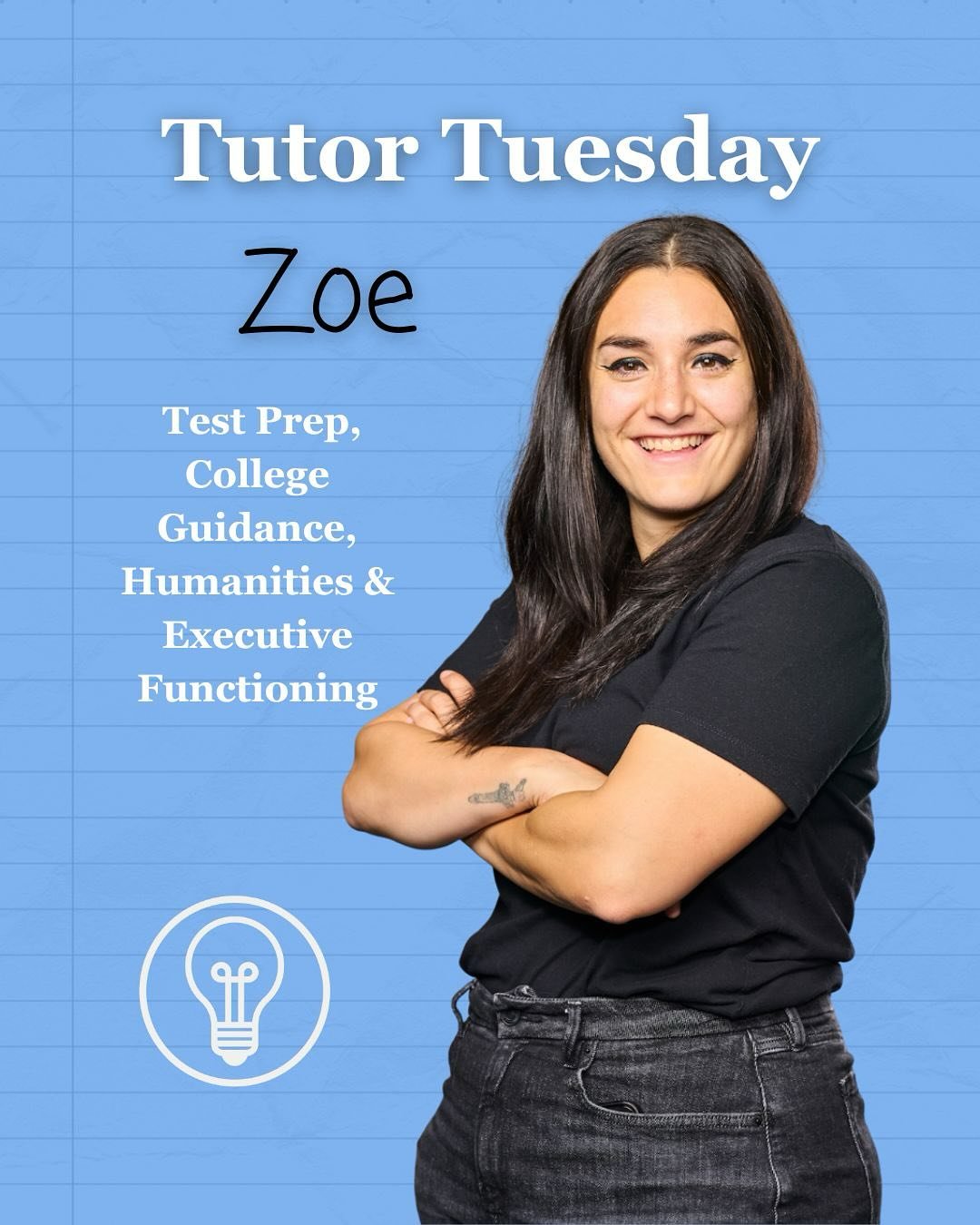 We&rsquo;re back with another #TutorTuesday! 💡Introducing Zoe B, a high energy tutoring powerhouse who spreads joy wherever she goes. The moment we met Zoe we knew she was a &ldquo;City Smarts tutor to the bone.&rdquo; With an astoundingly high EQ, 