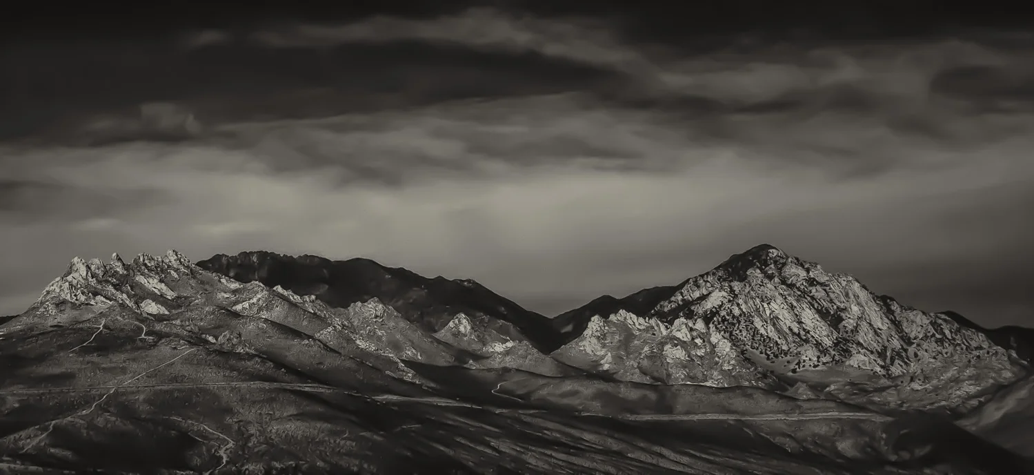 Abstract Death Valley, CA
