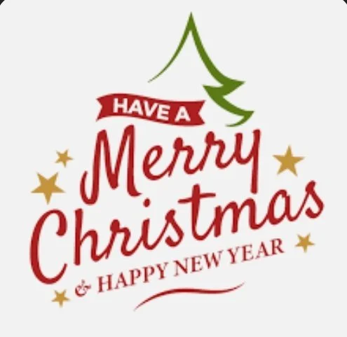 CHRISTMAS HOLIDAY- CLOSED