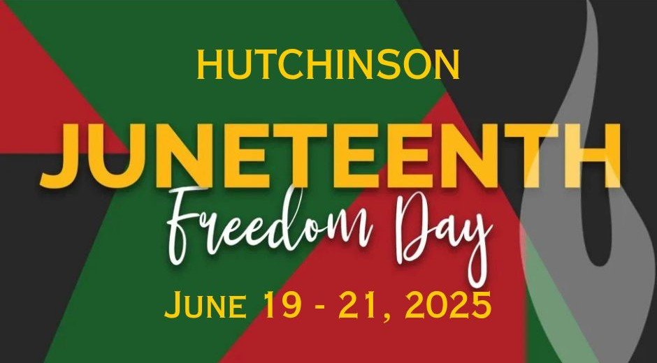 Hutchinson Emancipation Day is holding a Youth Art Contest this year!

Pick up your free art kit at the Hutch Emancipation table during the Juneteenth Celebration on June 19th - 21st and create a masterpiece that pays homage to &ldquo;The Road to and