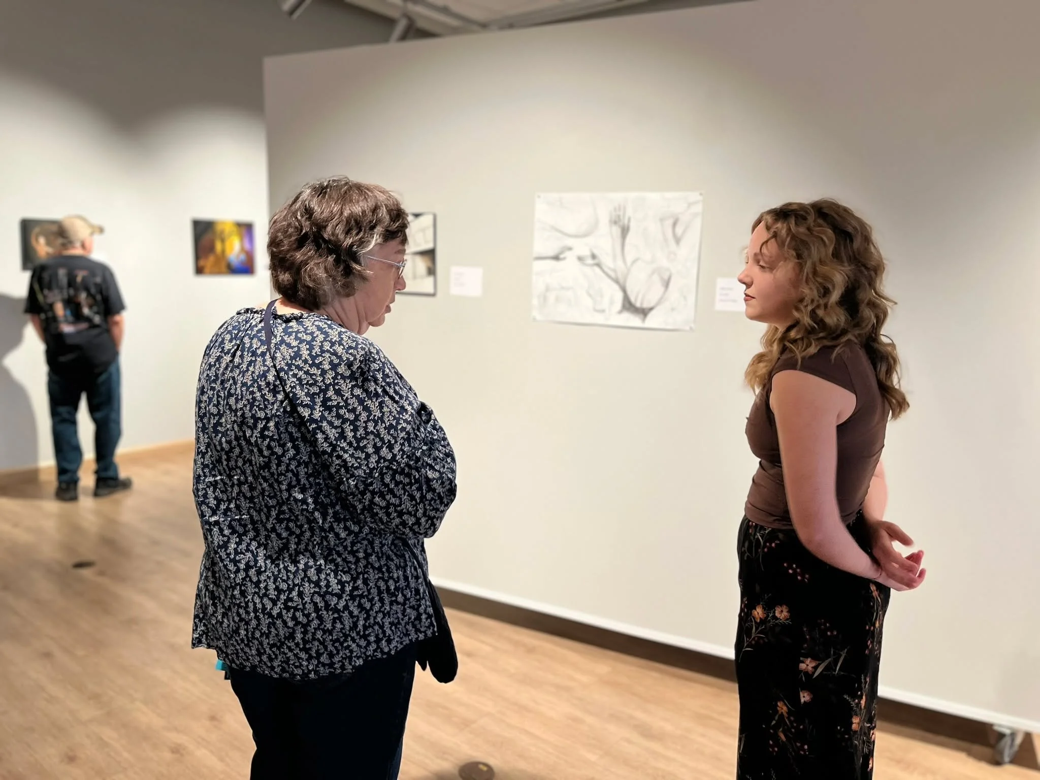 The Hutchinson Art Center had a great opening reception this past Friday for the 2026 Hutchinson High School International Baccalaureate Student Art Show!

A BIG thanks to the Art Center staff and Board of Directors, student artists, teacher Julian S